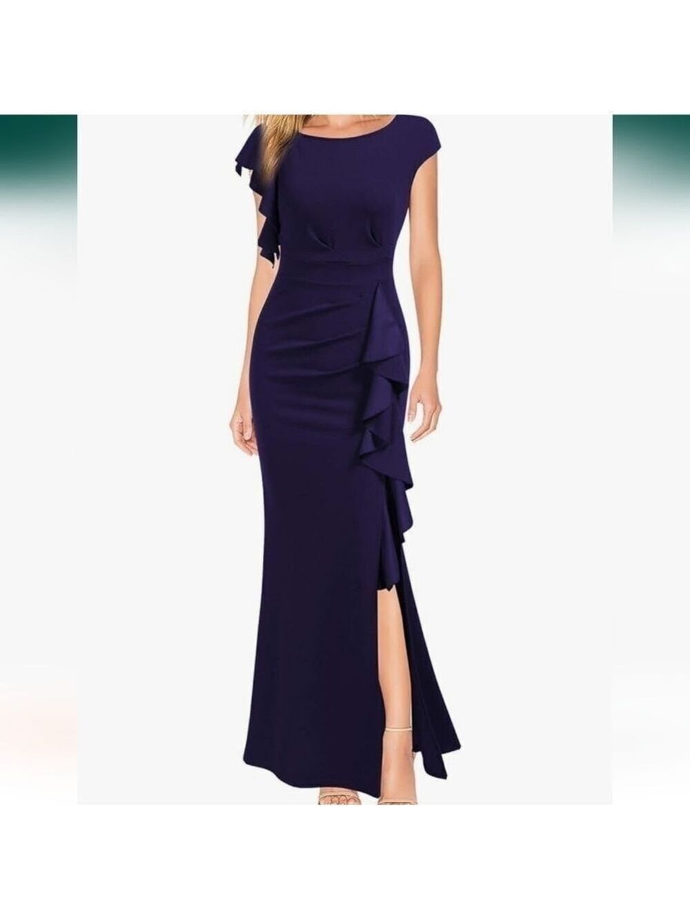 WOOSEA Women's Split Bodycon Mermaid  Evening  Cocktail   NWT. SIZE M